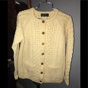 Blarney Woollen Mills Irish cardigan sweater    S